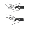 gaine de couteau de cuisine chef santoku sushi sashimi aleaver, outils de tranchage, filet, épluchage, couvercle utilitaire