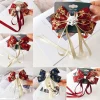 Épingle à cheveux de dessin animé japonais exquis pour filles, nœud de renard, ruban, pince à cheveux, vêtements de sauna, accessoires de vêtements de cosplay hanfu