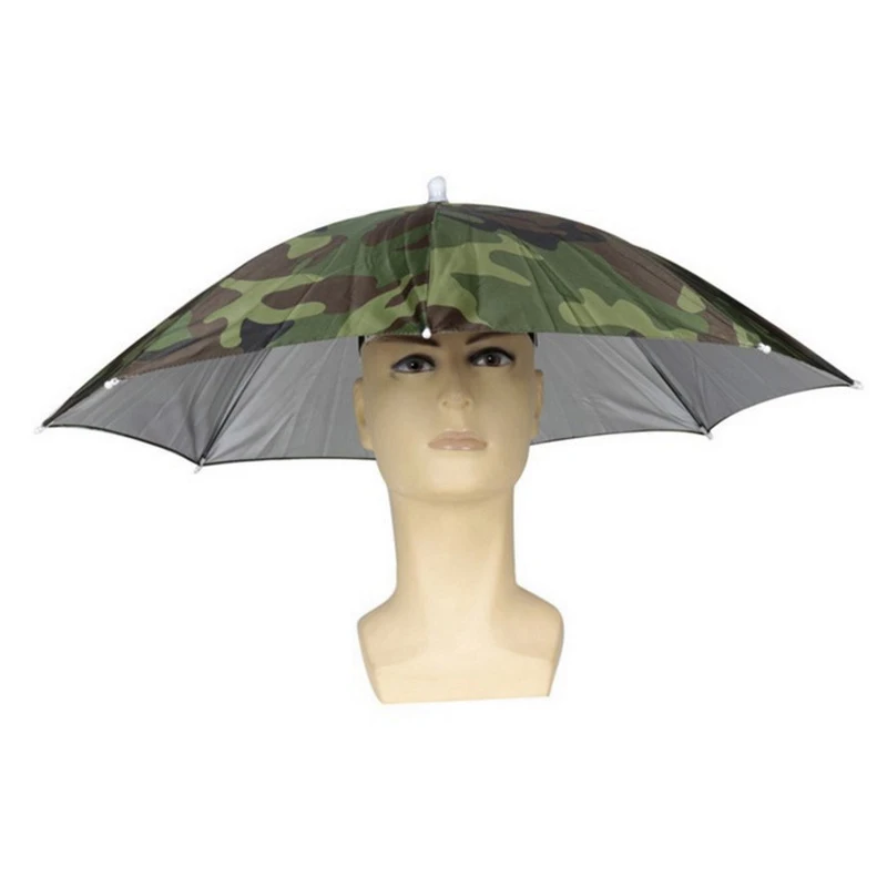 Chapeau de parapluie de pluie pliable, pare-soleil de pêche en plein air, imperméable, casquette de soleil de camping et de pêche, vêtements de sauna, chapeau de tête portable Chapeau de parapluie de pluie pliable, pare-soleil de pêche en plein air, imperméable, casquette de soleil de camping et de pêche, vêtements de sauna, chapeau de tête portable