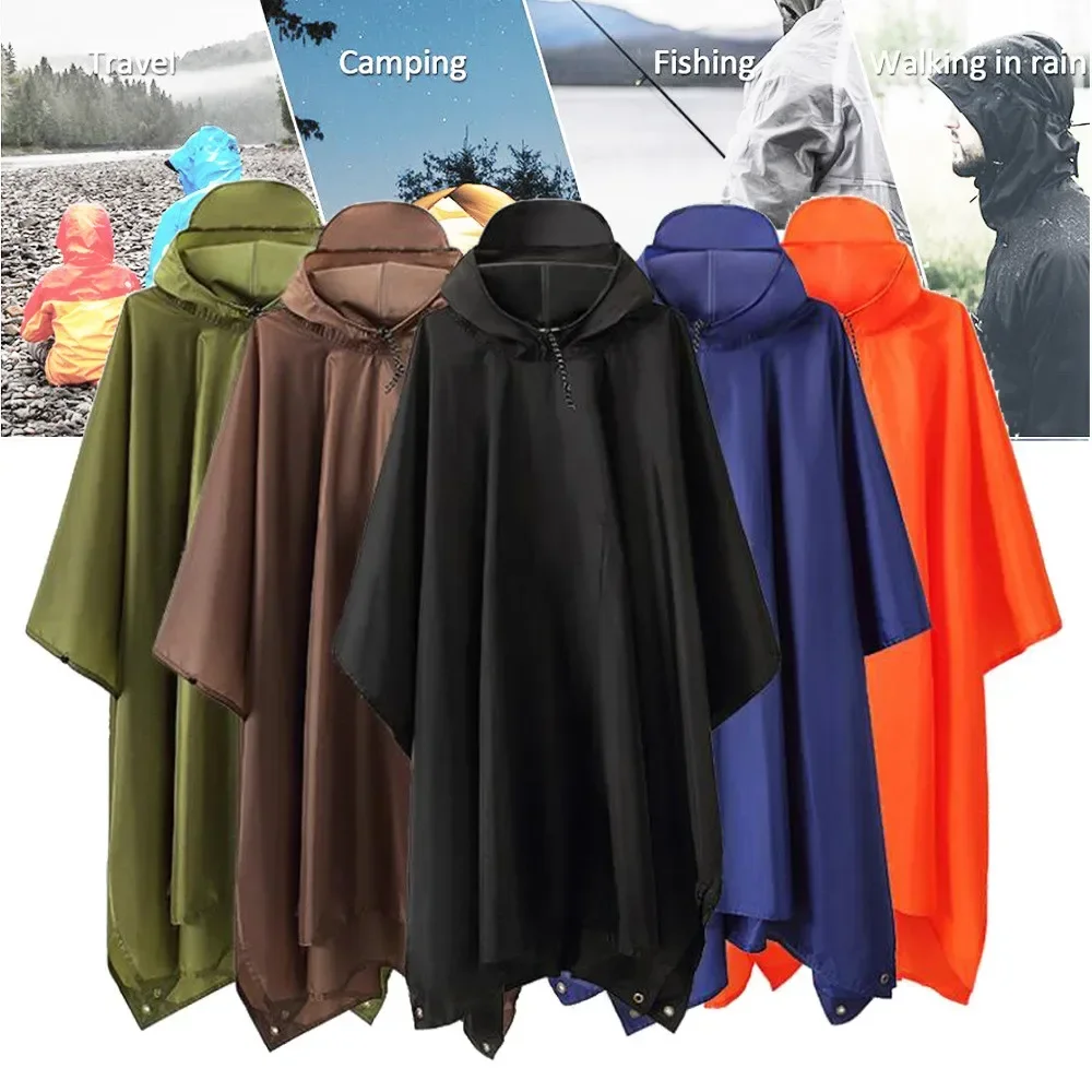 portable mode adulte imperméable imperméable femmes hommes manteau de pluie à capuche pour randonnée en plein air voyage pêche escalade poncho 비 portable mode adulte imperméable imperméable femmes hommes manteau de pluie à capuche pour randonnée en plein air voyage pêche escalade poncho 비