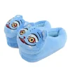 pantoufles en coton de dessin animé kpop chasseurs de démons tigre en peluche chaussures de maison chaudes pour usage intérieur et extérieur