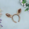 costume de cerceau d'oreille de cheval d'anime mignon, oreilles d'animaux de simulation, bande de sauna en peluche, accessoires d'halloween