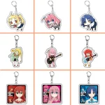 BOCCHI LE ROCHER! Gotoh Hitori – porte-clés en plastique, Anime, Ijichi Nijika Kita Ikuyo, pièces d&rsquo;étiquette de sac, accessoires Baji