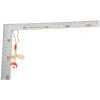 jolis lanières de téléphone japonais, breloque, accessoires de clé de voiture amusants, accessoire de sac, porte clés mignon, pendentif de sac, porte clés de style coréen