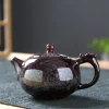 théières en céramique de style rétro japonais, théière kung fu en porcelaine, faites à la main, pots métropolitains uniques, service à thé, cadeau, 250ml, nouveau, 2025