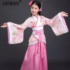 costume de danse pour enfants, kimono traditionnel, vintage, ethnique, pour étudiantes, chœur, style japonais, mientrekimono