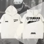 Yamaha 2025 sweat à capuche léger de haute qualité automne et hiver imprimé sweat-shirt à manches longues pour hommes confortable et décontracté