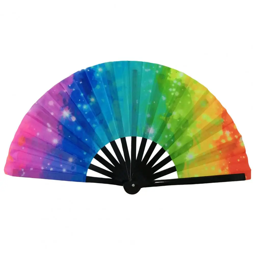 Éventail pliant coloré holographique rave fans bambou ventilateurs à main pour les fêtes dansantes de festival ventilateur portable cadeau de mariage pour les invités Éventail pliant coloré holographique rave fans bambou ventilateurs à main pour les fêtes dansantes de festival ventilateur portable cadeau de mariage pour les invités
