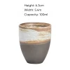 tasses à café en céramique, tasse en céramique de style japonais, tasse à café, tasses à expresso, tasse à thé de l'après midi, tasses à eau domestiques, vente en gros, 1 pièce