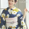 cravate ceinture kimono obi jime pour robe traditionnelle, cordon de taille réglable avec détails perlés
