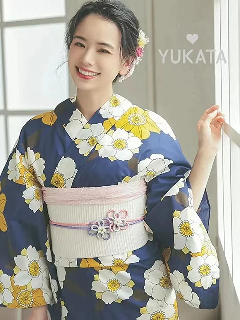 cravate ceinture kimono obi jime pour robe traditionnelle, cordon de taille réglable avec détails perlés cravate ceinture kimono obi jime pour robe traditionnelle, cordon de taille réglable avec détails perlés