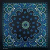Écharpe géométrique en coton avec dessin animé, bandana imprimé numérique pour danse hip hop, cyclisme, streetwear décontracté, couvre chef unisexe multifonctionnel