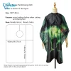 cape de coupe de cheveux pour enfants, robe de coiffeur, tablier de barbier, coiffure pour enfants filles et garçons, cape de coupe de cheveux, couverture en polyester