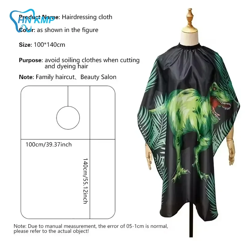 cape de coupe de cheveux pour enfants, robe de coiffeur, tablier de barbier, coiffure pour enfants filles et garçons, cape de coupe de cheveux, couverture en polyester cape de coupe de cheveux pour enfants, robe de coiffeur, tablier de barbier, coiffure pour enfants filles et garçons, cape de coupe de cheveux, couverture en polyester