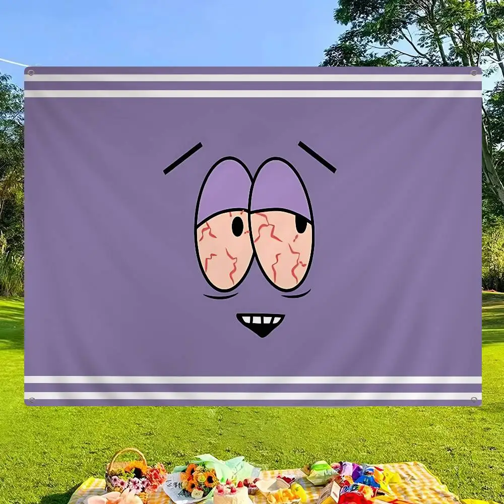 South Park Towelie Anmie bannière Art impression drapeau mural japonais Anime tenture murale décor à la maison South Park Towelie Anmie bannière Art impression drapeau mural japonais Anime tenture murale décor à la maison