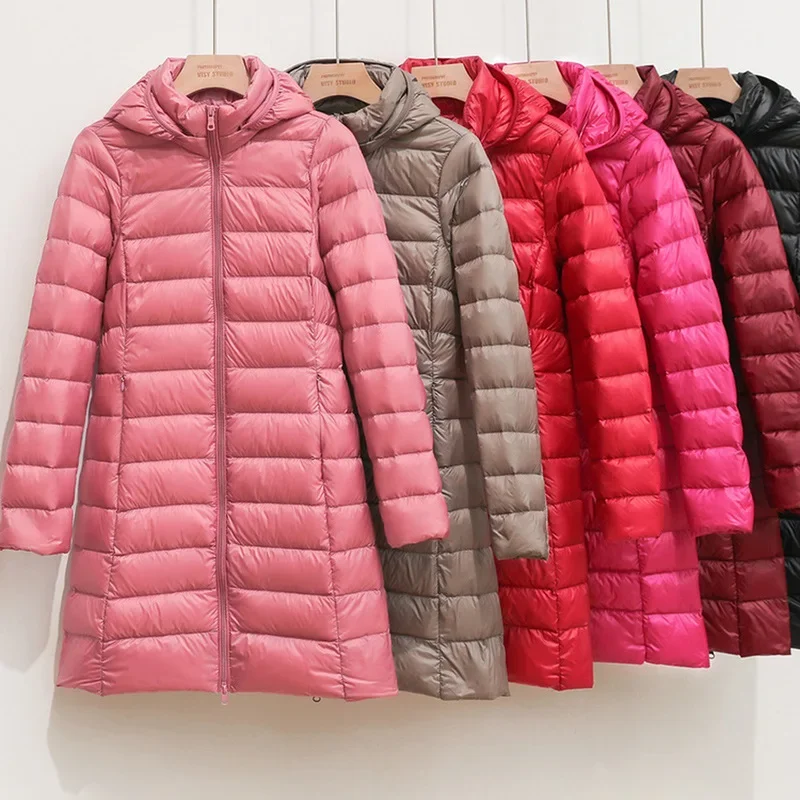 veste longue bouffante ultra légère et pliable pour femme, manteau chaud à capuche détachable, parka 5xl 7xl, nouvelle collection automne hiver 2023 veste longue bouffante ultra légère et pliable pour femme, manteau chaud à capuche détachable, parka 5xl 7xl, nouvelle collection automne hiver 2023