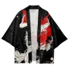 kimono japonais imprimé dessin animé haori pour hommes et femmes, robe de plage, streetwear, cardigan, chemises, vêtements pour femmes, mode 2025