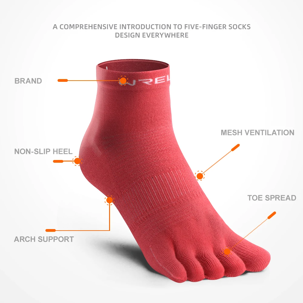 coolmax – chaussettes d'athlétisme à cinq doigts, évacuant l'humidité, respirantes, à séchage rapide, légères, pour marathon, sport coolmax – chaussettes d'athlétisme à cinq doigts, évacuant l'humidité, respirantes, à séchage rapide, légères, pour marathon, sport