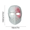 trick horror mince masque sans visage cosplay crâne monstre démon tueur carnaval pourim fête accessoires de déguisement