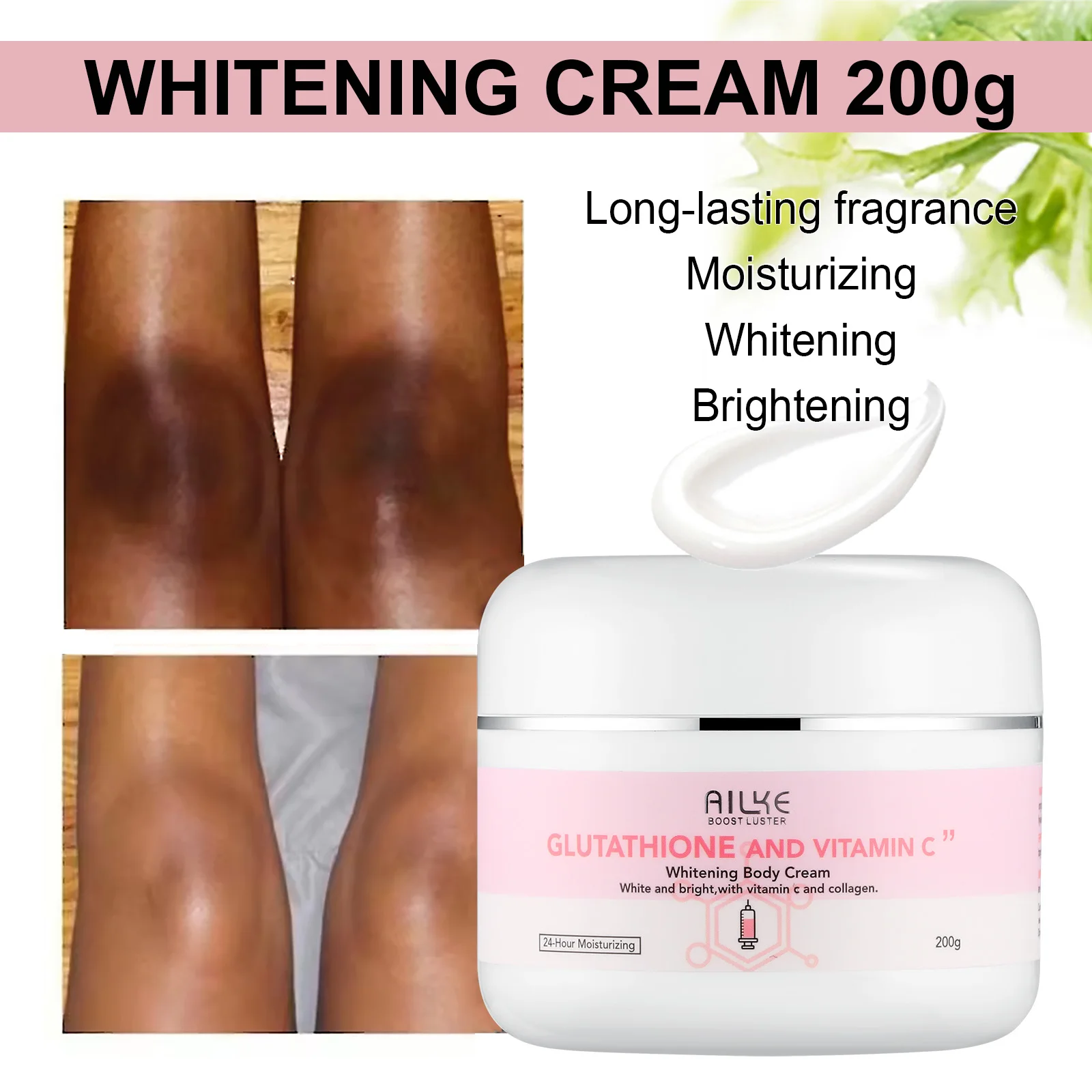 ailke ensemble blanchissant au glutathion et à la vitamine c, hydratant, peau lisse, réduit les taches foncées, hydratation, même le teint ailke ensemble blanchissant au glutathion et à la vitamine c, hydratant, peau lisse, réduit les taches foncées, hydratation, même le teint