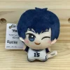 porte clés pendentif en peluche avec serrure bleue, 10cm, yoichi isagi nagi seishiro mikage reo rin itoshi itoshi sae, poupée d'action, jouet, sac cadeau