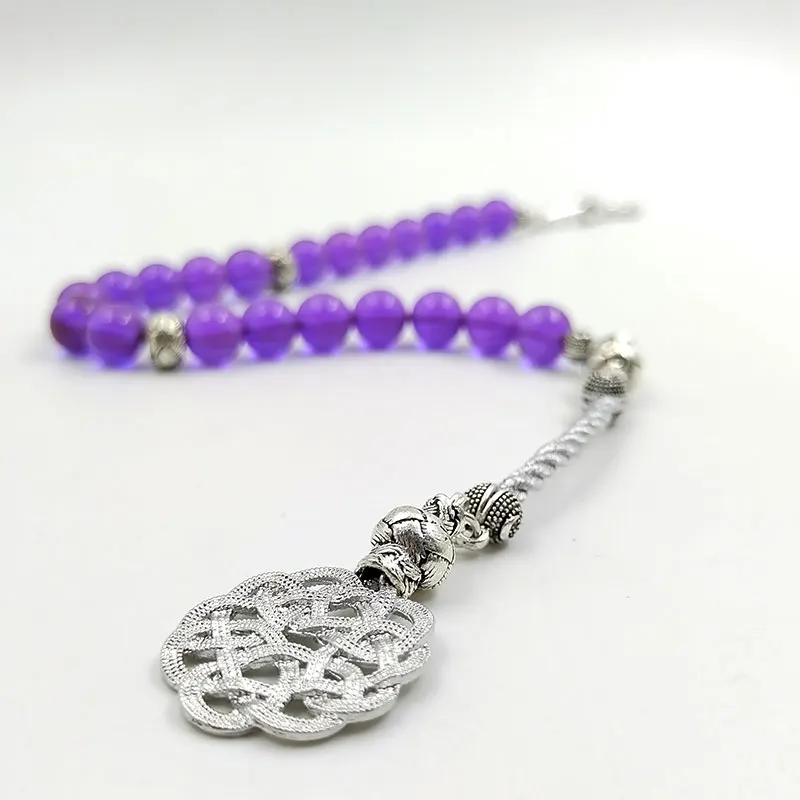 tasbih – bracelet en résine violette, accessoires à la mode turque, perles de prière à la main, cadeau eid misbaha tasbih – bracelet en résine violette, accessoires à la mode turque, perles de prière à la main, cadeau eid misbaha