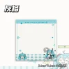 hatsune miku anime dessin animé motif notes autocollantes créatif personnalisé non collant message papier étudiant papeterie cahier cadeau