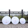parapluies pliants avec fleurs peintes à la main, cadre de parapluie d'art chinois, injparasol pour mariage, ixd'anniversaire, mariée, demoiselle d'honneur, 1pc