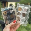 Portefeuille porte-monnaie japonais, portefeuille, mini portefeuille, portefeuille en PVC, petit porte-monnaie Portable, étui à cartes Transparent, boîte à monnaie
