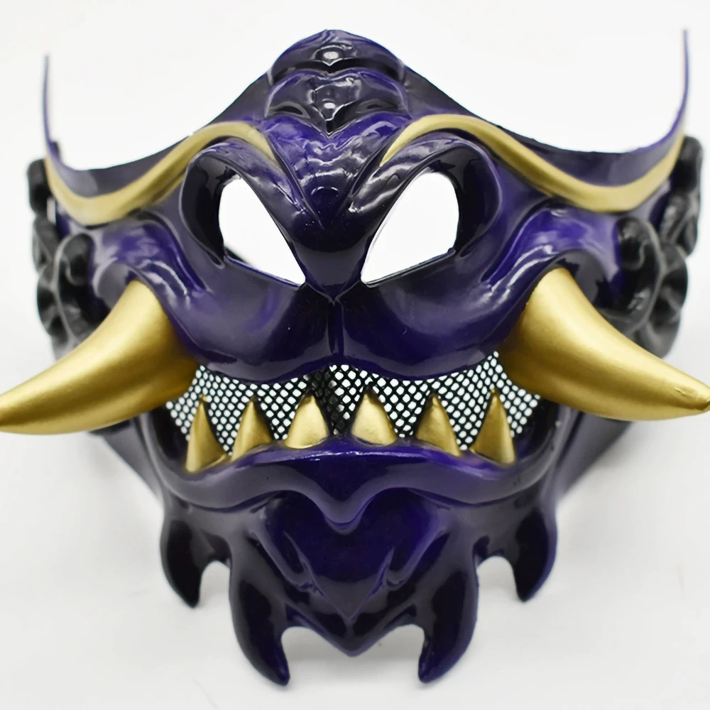halloween japonais samouraï fantôme diable masque halloween diable guerrier jeu de rôle horreur diable guerrier prajna tueur masque épais halloween japonais samouraï fantôme diable masque halloween diable guerrier jeu de rôle horreur diable guerrier prajna tueur masque épais