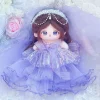 mini robe de cérémonie de 20cm, bleu et violet, bande de sauna beurre, robe de princesse, tenue formelle l'inventaire, vêtements beurre, accessoires de décoration