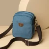 petit sac décontracté à la mode, sac à bandoulière simple, sac de taille, pochette portefeuille