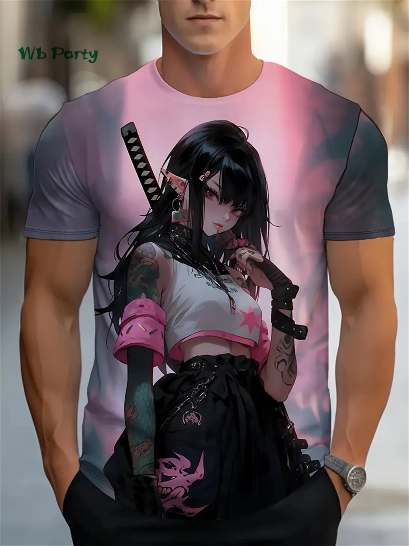 sakura samouraï motif hommes t shirt japonais anime à manches courtes t shirt harajuku hauts été hommes surdimensionné vêtements de sport sakura samouraï motif hommes t shirt japonais anime à manches courtes t shirt harajuku hauts été hommes surdimensionné vêtements de sport