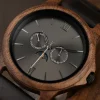 dodo deer montre en bois simple pour hommes, à la mode et pratique, peut être personnalisée pour les cadeaux quotidiens, livraison directe