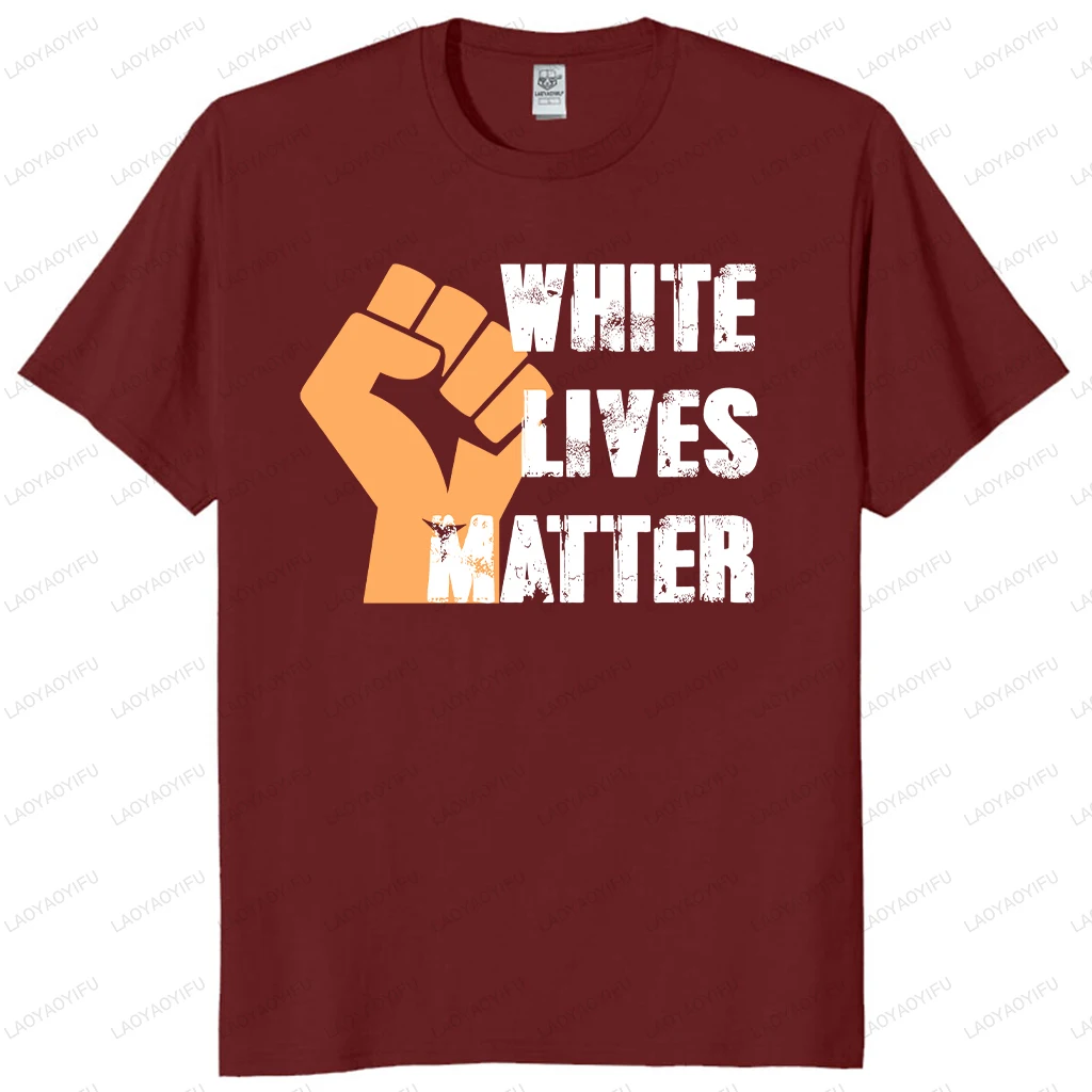 les vies blanches compte hauts t shirt droits civiques t shirt tenue décontracté mâle haute qualité coton chemise hommes été coton t shirt les vies blanches compte hauts t shirt droits civiques t shirt tenue décontracté mâle haute qualité coton chemise hommes été coton t shirt