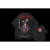 anime itachi graphique coton lavé t shirt vintage t shirt femmes et hommes harajuku y2k streetwear été unisexe hauts vêtements