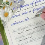 Cahier anglais pour livres de calligraphie pour adultes, écriture de mots, italique, cursive italienne, livre de pratique en anglais