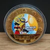 pièce de collection dragon ball anime, pièce commémorative super saisuperb, pièce en métal doré, jouet pour enfants, cadeau