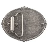 décoration de boucle de ceinture en allay croisé à motifs