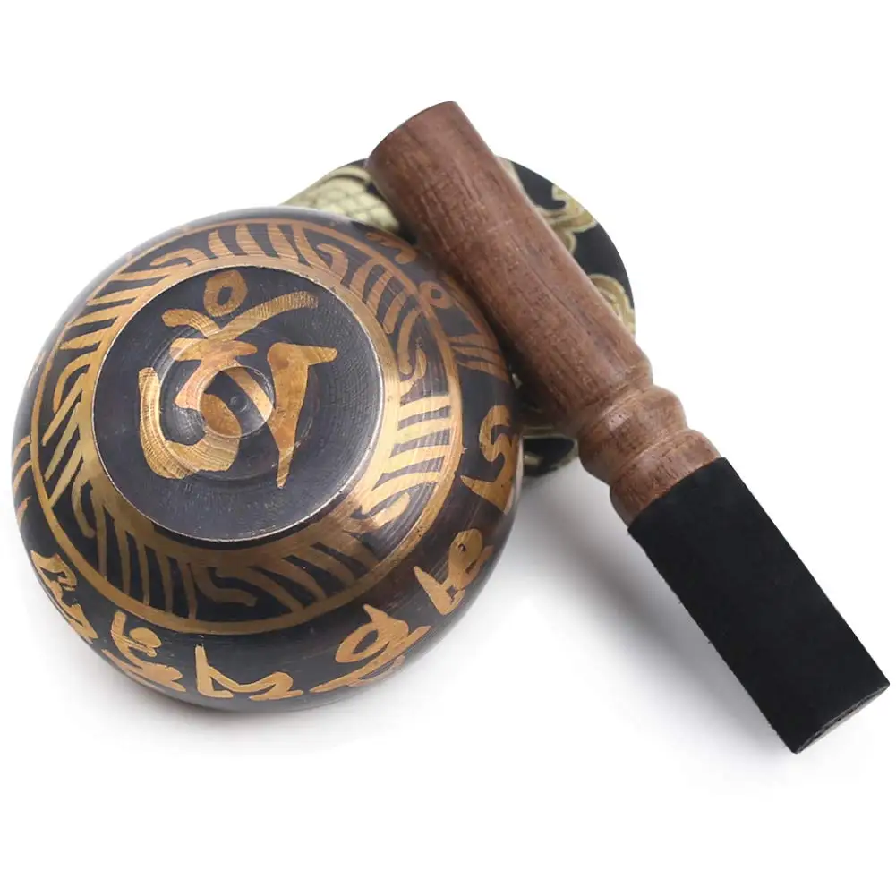 ensemble de bols chantants tibétains, cadeau unique, comparateur pour la méditation, le yoga, la relaxation, la prière de guérison des chakras et l'esprit ensemble de bols chantants tibétains, cadeau unique, comparateur pour la méditation, le yoga, la relaxation, la prière de guérison des chakras et l'esprit
