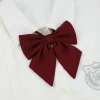 uniforme bleu jk, nouvelle mode, chemises colorées pour femmes, nœud papillon, école, fête de mariage, nœud papillon, accessoires de costumes