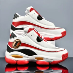 Chaussures de basket-ball classiques et pratiques pour hommes, chaussures de sport de plein air décontractées, semelle extérieure tendance, douce, confortable, antidérapante et résistante à l’usure Chaussures de basket-ball classiques et pratiques pour hommes, chaussures de sport de plein air décontractées, semelle extérieure tendance, douce, confortable, antidérapante et résistante à l’usure
