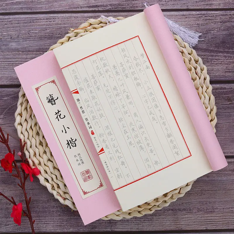 cahier de pratique de la calligraphie à stylo chinois pour adultes, copie régulière de la jetée en cours d'exécution, calligraphie pratique cahier de pratique de la calligraphie à stylo chinois pour adultes, copie régulière de la jetée en cours d'exécution, calligraphie pratique