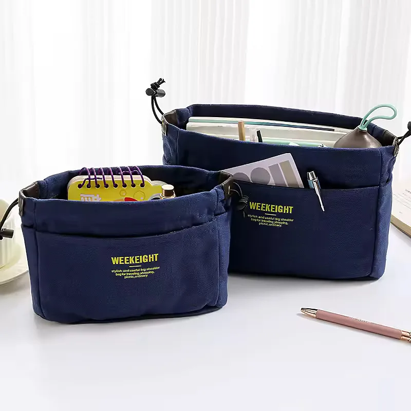 organisateurs de rangement en toile à cordon de serrage, sac à doublure multi poches, sac léger séparateur, sac de rangement de voyage portable organisateurs de rangement en toile à cordon de serrage, sac à doublure multi poches, sac léger séparateur, sac de rangement de voyage portable