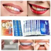 7 paires 5d gel bandes de blanchiment des dents bande de soin d'hygiène buccale fausses dents placages dentiste seks blanchir gel placages dentaires