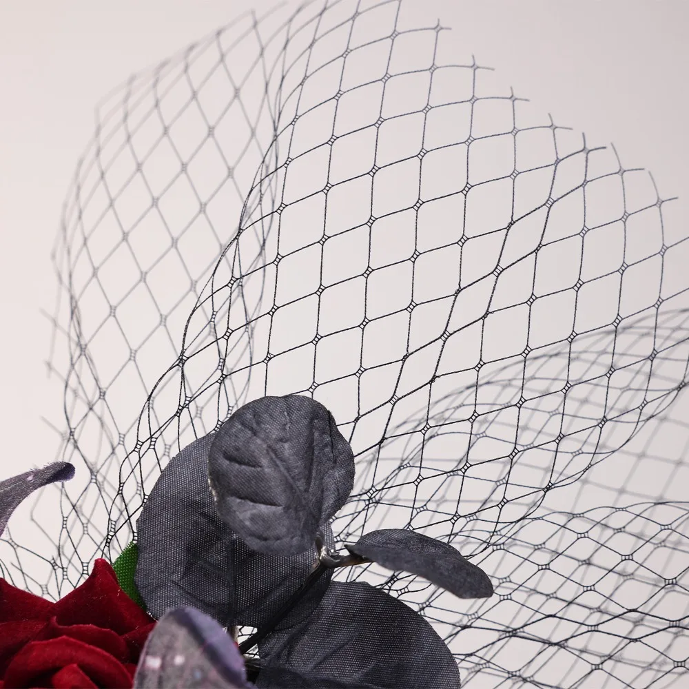 dress up props unique halloween hairpin elegant decorative rose hairpin fashion mesh headpiece halloween party dress up props unique halloween hairpin elegant decorative rose hairpin fashion mesh headpiece halloween party