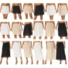 femmes demi slips jupes sexy intimes sous vêtements doux jupon sous robe été ample demi slips jupon sous jupes