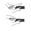 couteau de cuisine gaine couteau de chef santoku sushi sashimi couperet outils de tranchage