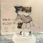 Kenan – figurine d&rsquo;action de dessin animé, accessoires de modèle, Kudou Shinichi Mouri Ran, poupées acryliques de Style peinture originale