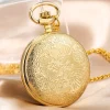 montre de poche quartz crystal diamond, collier charmant, bijoux de luxe, pendentif en or, équation de fleurs